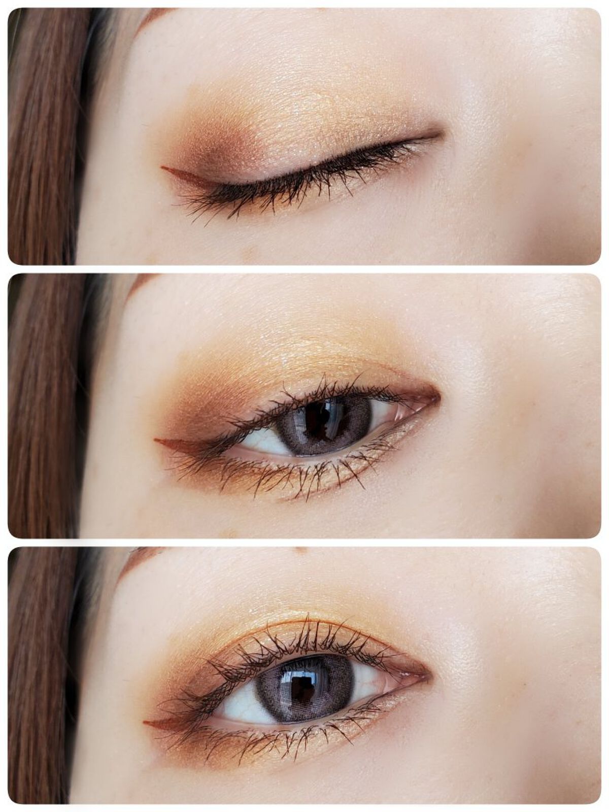 CREDIT/蜜のレンズ/カラーコンタクトレンズを使ったクチコミ（1枚目）