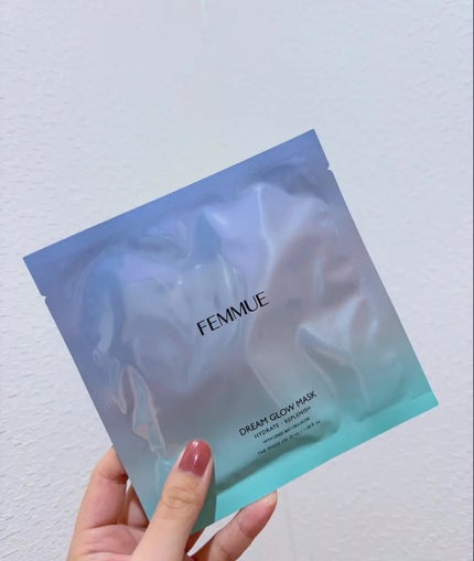 ドリームグロウマスク HR(保水・保湿)/FEMMUE/シートマスク・パックを使ったクチコミ(1枚目)