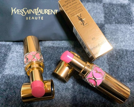 ルージュ ヴォリュプテ シャイン/YVES SAINT LAURENT BEAUTE/口紅を使ったクチコミ(1枚目)