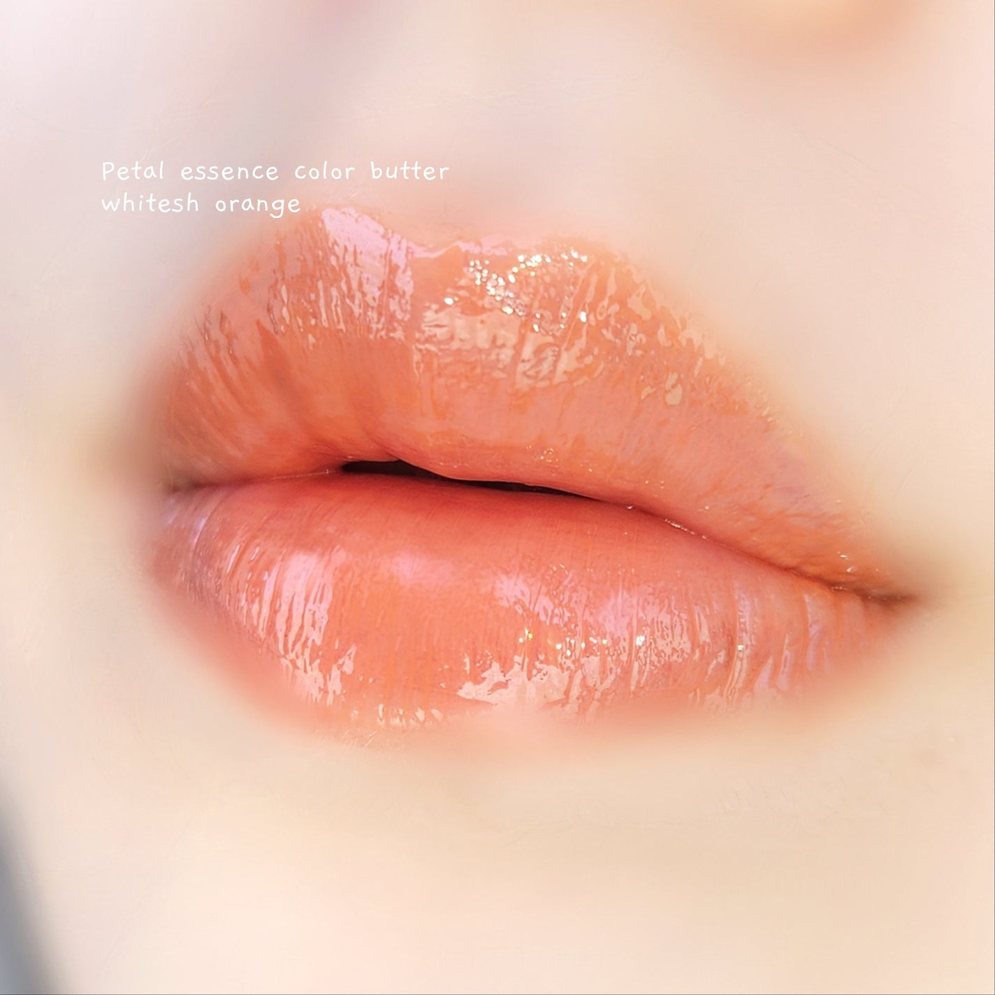 トーン ペタル エッセンス カラー バター/to/one/リップグロスを使ったクチコミ(4枚目)