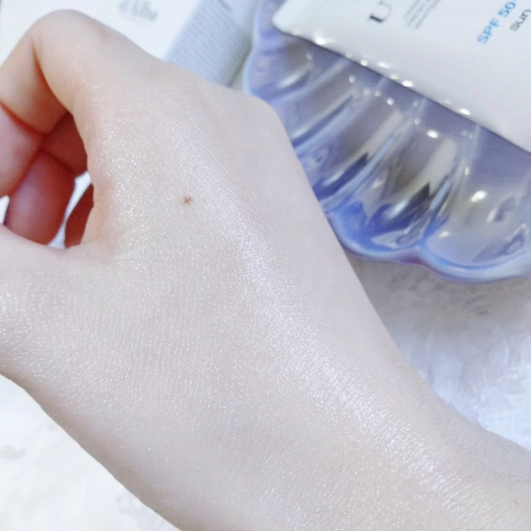 ダルバ ウォータフル エッセンス サンクリーム/ダルバ/日焼け止めクリームを使ったクチコミ(4枚目)