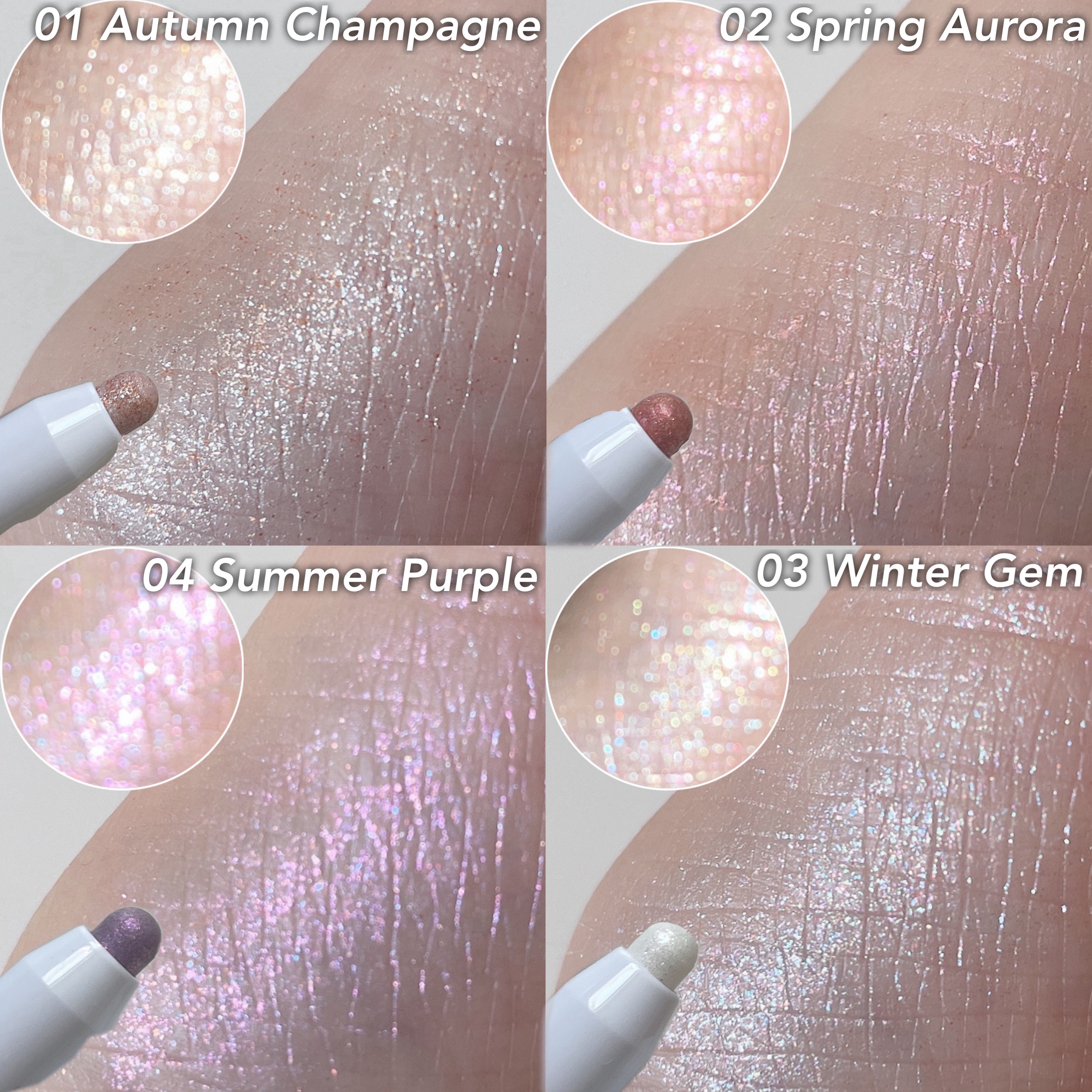 i'm Stick Shadow Glitterr/i’m meme/スティックアイシャドウを使ったクチコミ（3枚目）