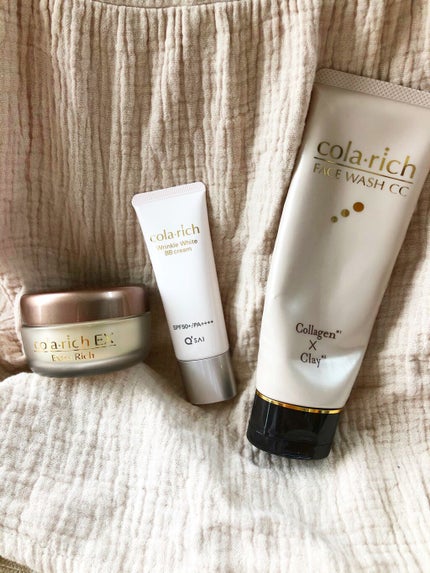 リンクルホワイトBBクリーム/コラリッチ/BBクリームを使ったクチコミ(1枚目)