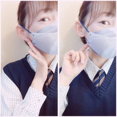 seiko_official on LIPS 「グラデーションマスク🌑小顔に見える🌑3D立体マスク🌑耳も痛くな..」（2枚目）