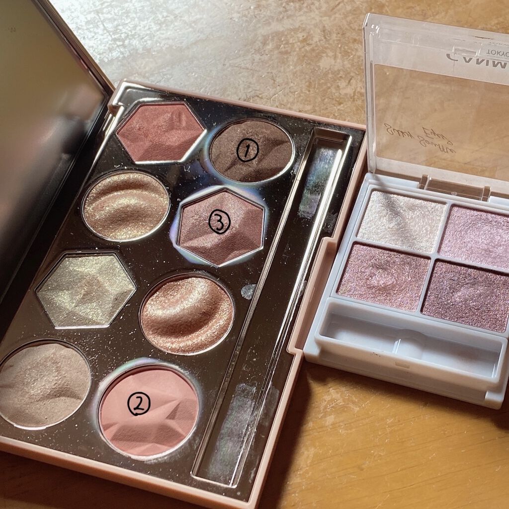 プリズム エアー アイ パレット/CLIO/アイシャドウパレットを使ったクチコミ（1枚目）