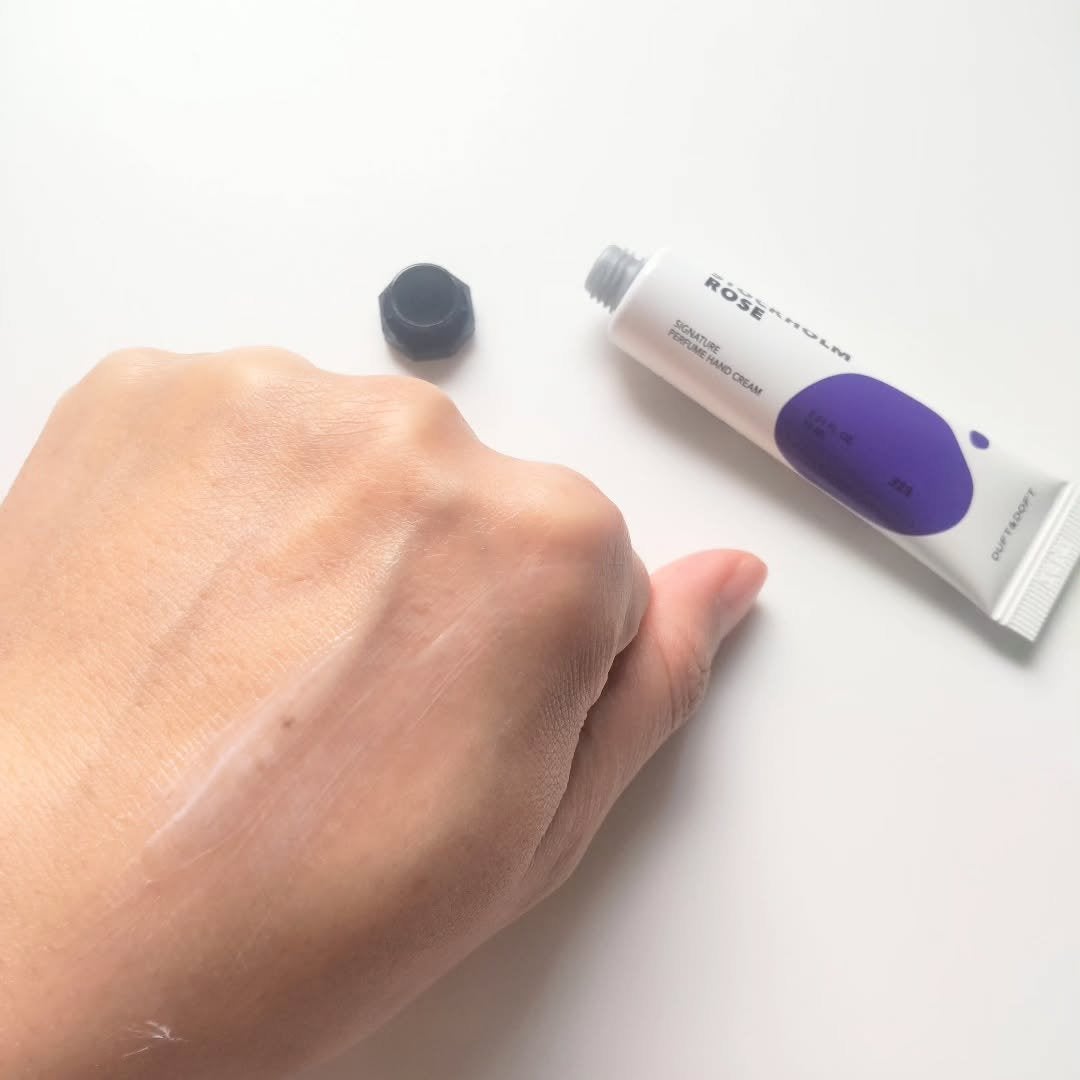 シグネチャーパフュームハンドクリームミニチュアギフトセット/DUFT&DOFT/ハンドクリームを使ったクチコミ(3枚目)