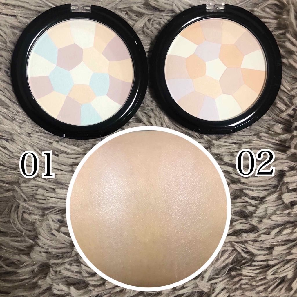 UR GLAM　MARBLE FACE POWDER/U R GLAM/プレストパウダーを使ったクチコミ（2枚目）