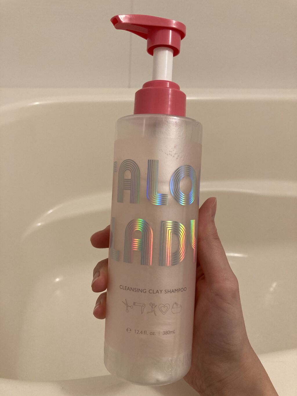 サロンレディ クレンジングクレイシャンプー/SALON LADY/市販シャンプーを使ったクチコミ（1枚目）