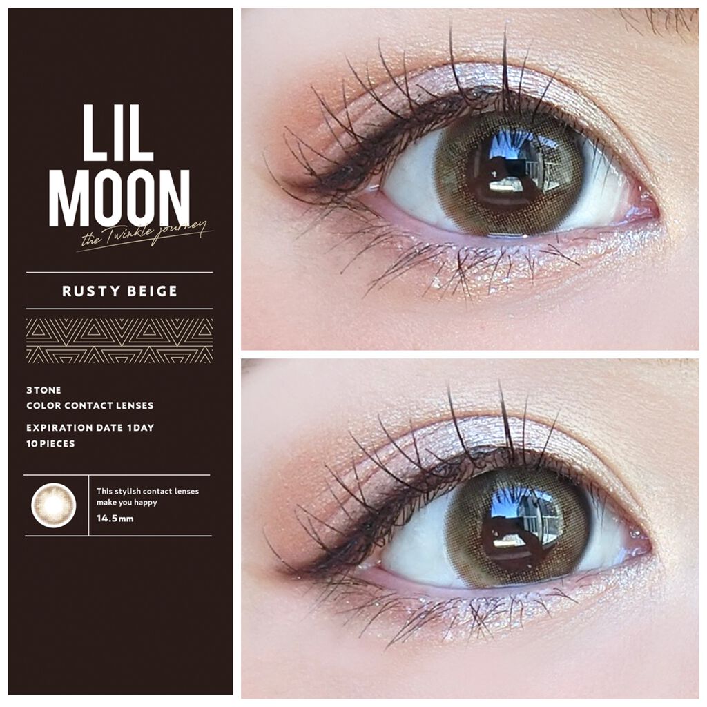 LIL MOON 1day/LILMOON/ワンデー(1DAY)カラコンを使ったクチコミ(2枚目)