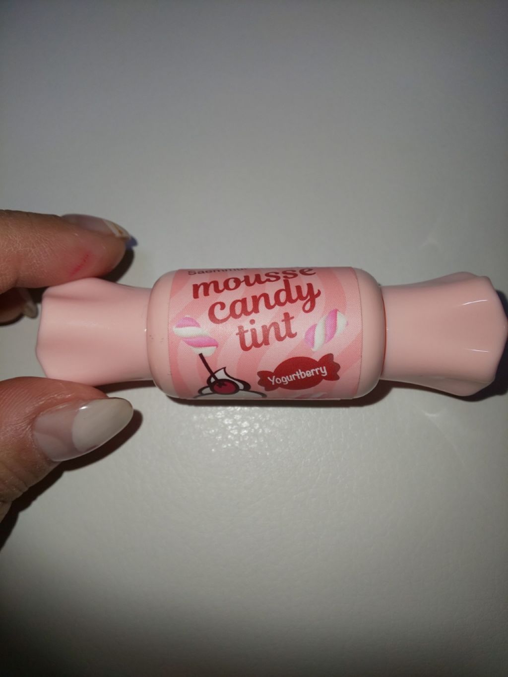 ムース キャンディー ティント/the SAEM/リップティントを使ったクチコミ（1枚目）