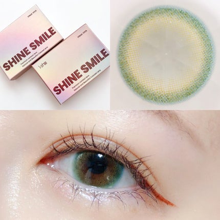 i-sha SHINE SMILE/蜜のレンズ/カラーコンタクトレンズを使ったクチコミ(2枚目)