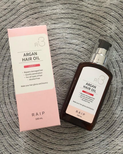 ライプ R3 アルガン ヘアオイル/RAIP/ヘアオイルを使ったクチコミ(3枚目)
