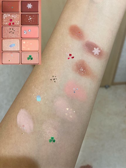 パーフェクトマルチアイズ/キャンメイク/アイシャドウパレットを使ったクチコミ(4枚目)