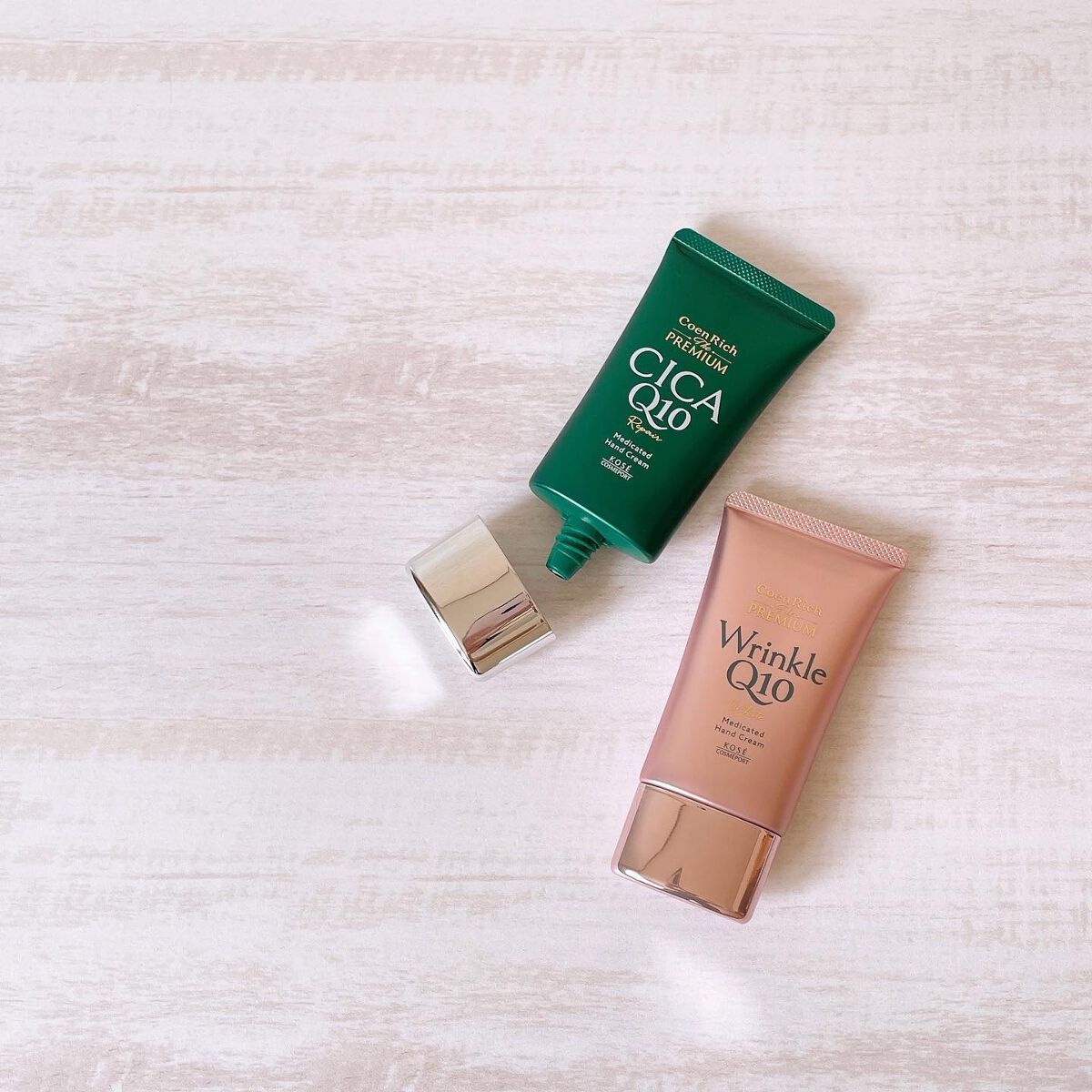 コエンリッチ ザ プレミアム 薬用ＣＩＣＡリペア ハンドクリーム/コエンリッチQ10/ハンドクリームを使ったクチコミ（2枚目）
