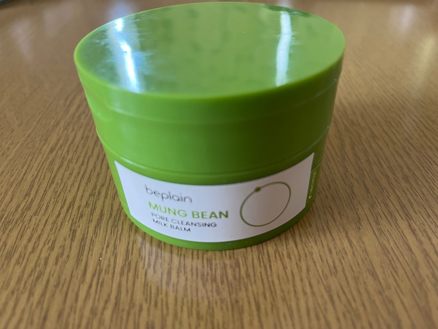 緑豆毛穴クレンジングミルクバーム/beplain/クレンジングバームを使ったクチコミ(1枚目)