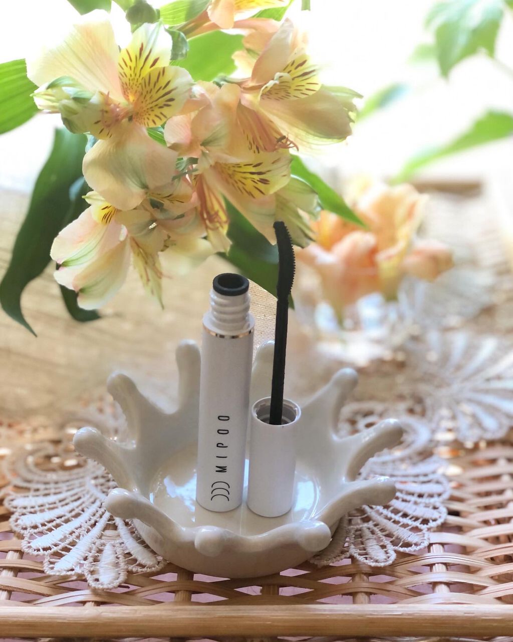 カラーマスカラ ブラック/MiPOO/マスカラを使ったクチコミ（2枚目）