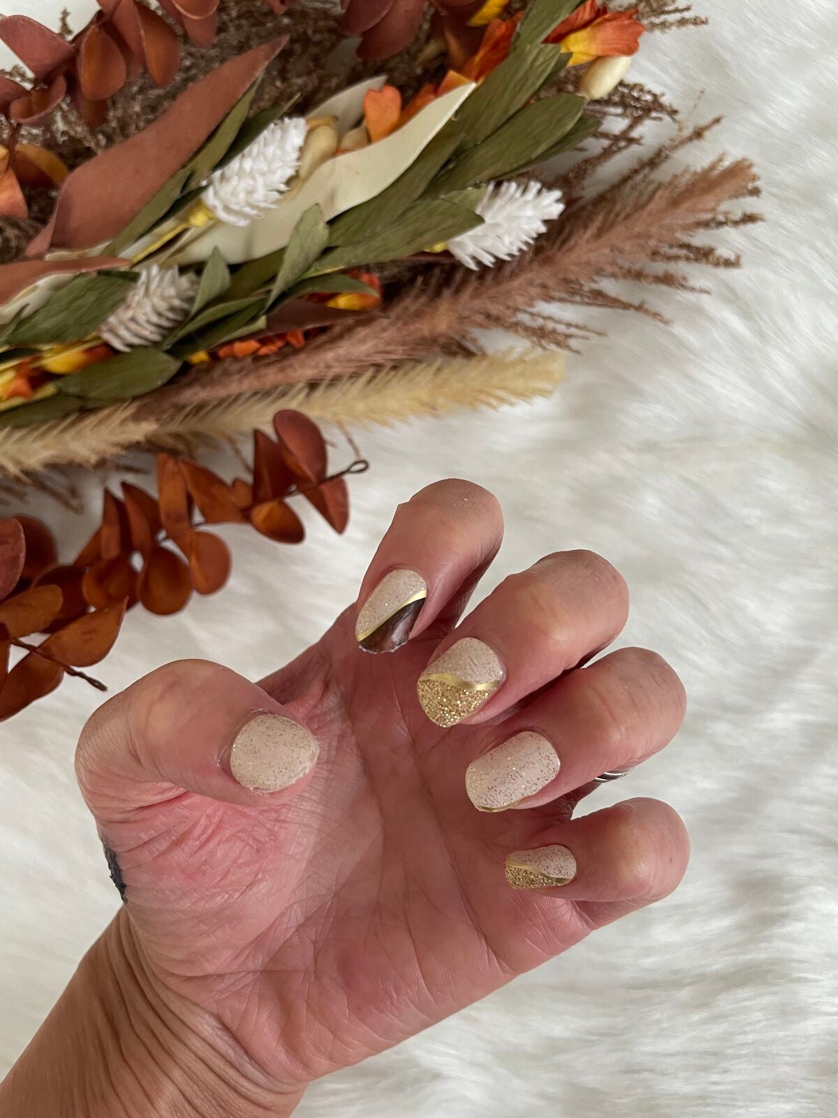 セミキュアジェルネイルシール ハンド用/LYSD’OR/ネイルシールを使ったクチコミ(3枚目)