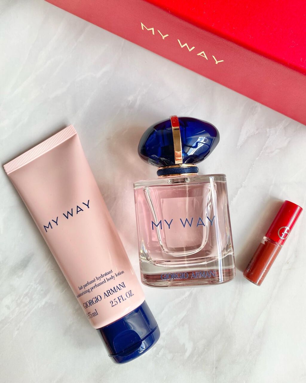 マイ ウェイ コフレ(206) /ジョルジオ アルマーニ ビューティ/その他キットセットを使ったクチコミ（3枚目）