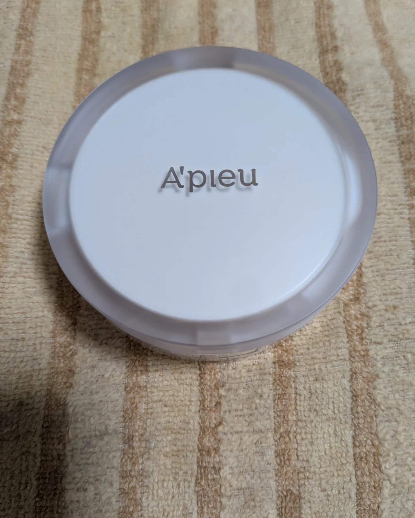 ウォーターロック サラサラパクト レフィル 13g/A’pieu/フェイスパウダーを使ったクチコミ（2枚目）