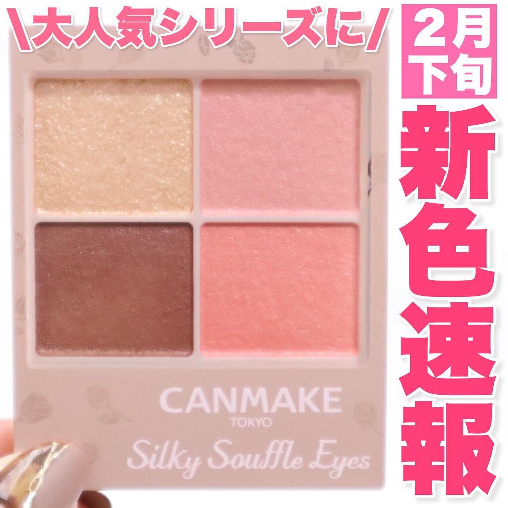 シルキースフレアイズ(マットタイプ)/キャンメイク/アイシャドウパレットを使ったクチコミ(1枚目)