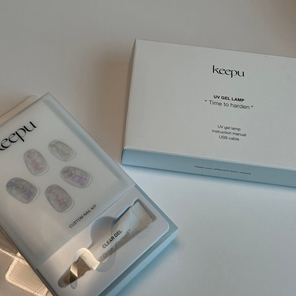 セルフカスタム ネイルシール/KEEPU/ネイルシールを使ったクチコミ(2枚目)