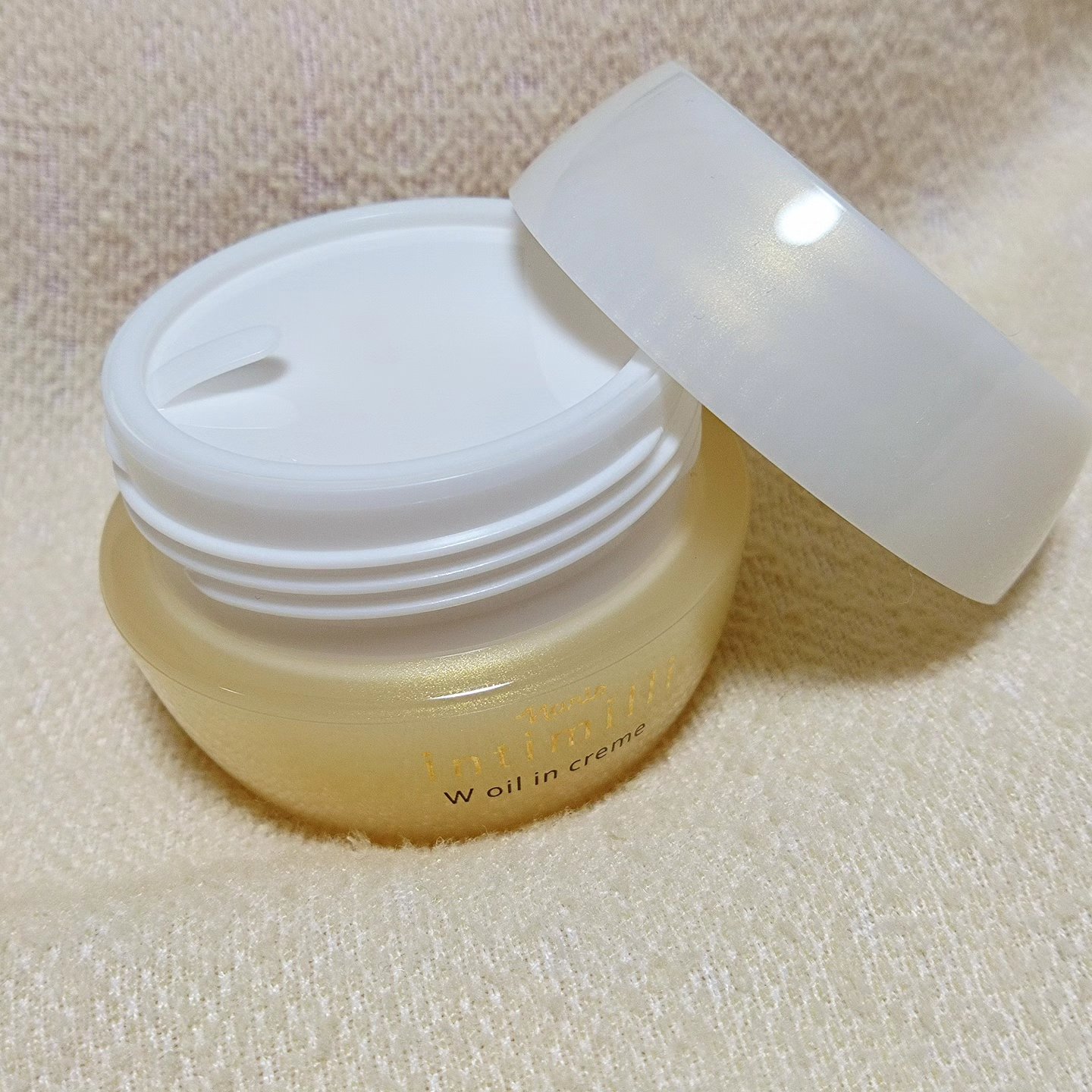 アンティミリ Wオイルイン クリーム/ナリス化粧品/フェイスクリームを使ったクチコミ（3枚目）