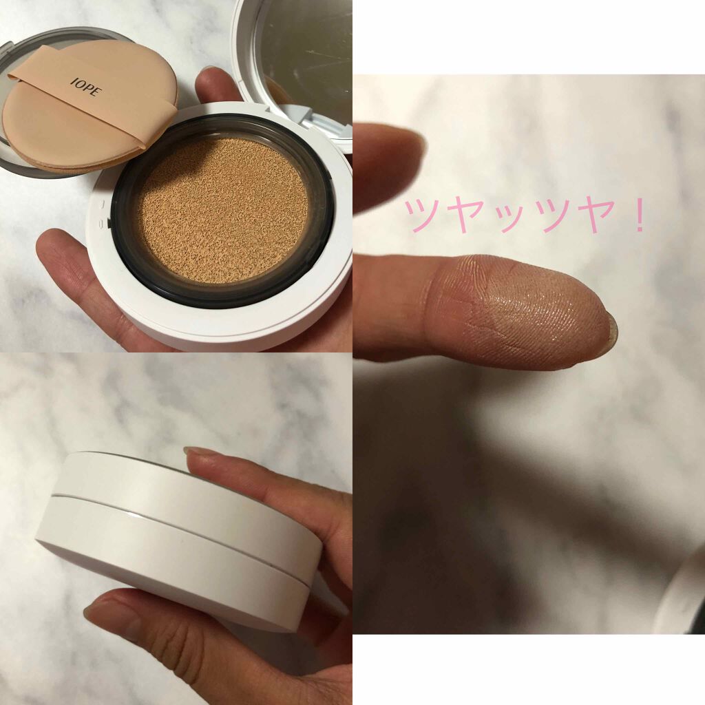 エアクッション ナチュラル/IOPE/クッションファンデーションを使ったクチコミ(2枚目)