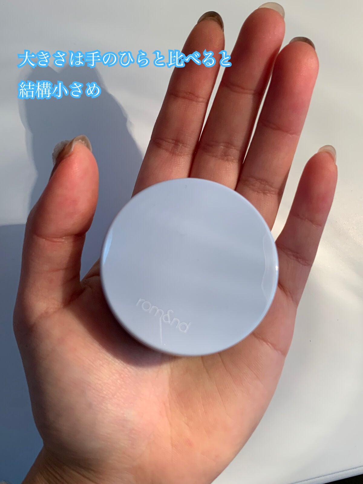 ベアウォータークッション/rom&nd/クッションファンデーションを使ったクチコミ(3枚目)