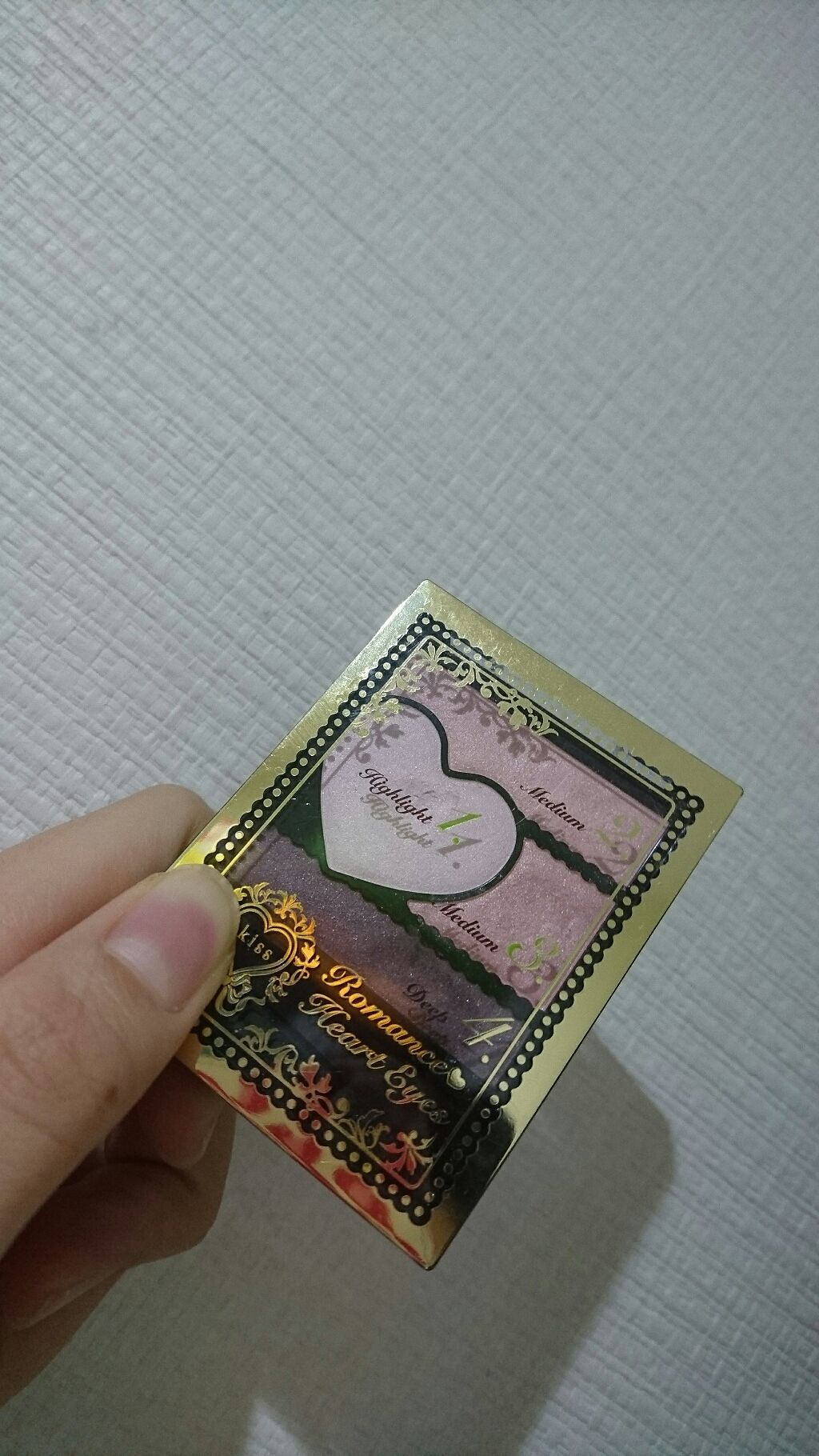 ロマンスハートアイズ/KiSS/アイシャドウパレットを使ったクチコミ（1枚目）