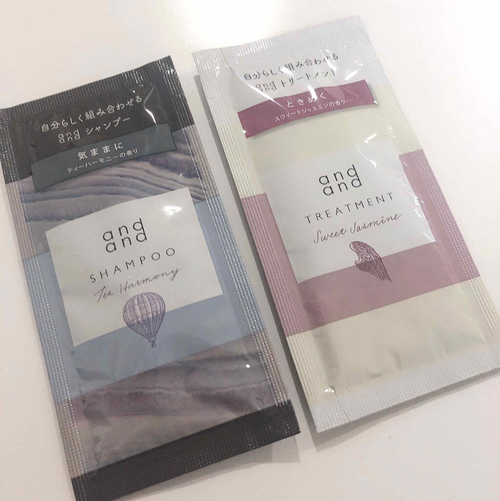ときめく スウィートジャスミンの香り トリートメント/and and/洗い流すヘアトリートメントを使ったクチコミ（1枚目）