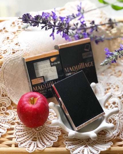 ドラマティックパウダリー EX/マキアージュ/パウダーファンデーションを使ったクチコミ(1枚目)