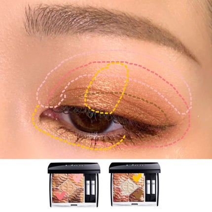 サンク クルール クチュール <サマー デューン>/Dior/アイシャドウパレットを使ったクチコミ(4枚目)