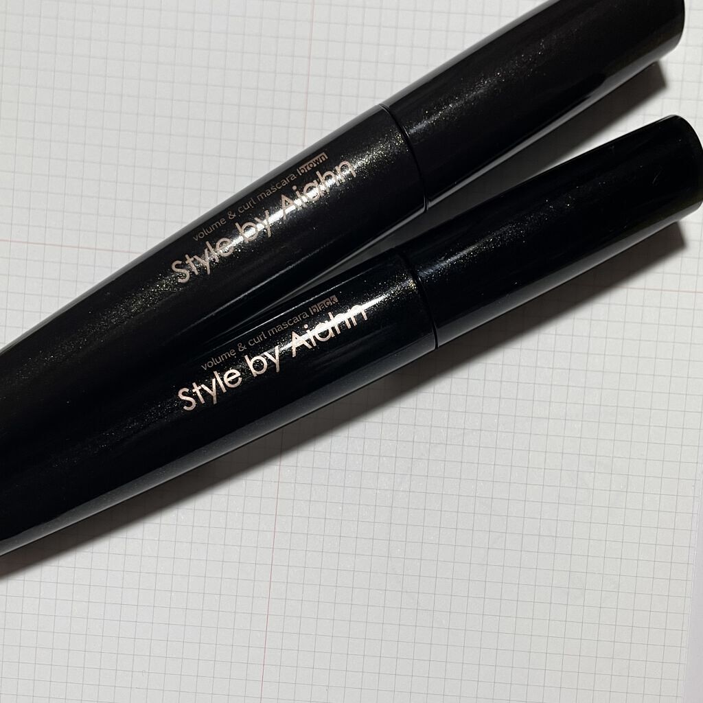 Volume＆curl Mascara BLACK/Style by Aiahn/マスカラを使ったクチコミ（1枚目）