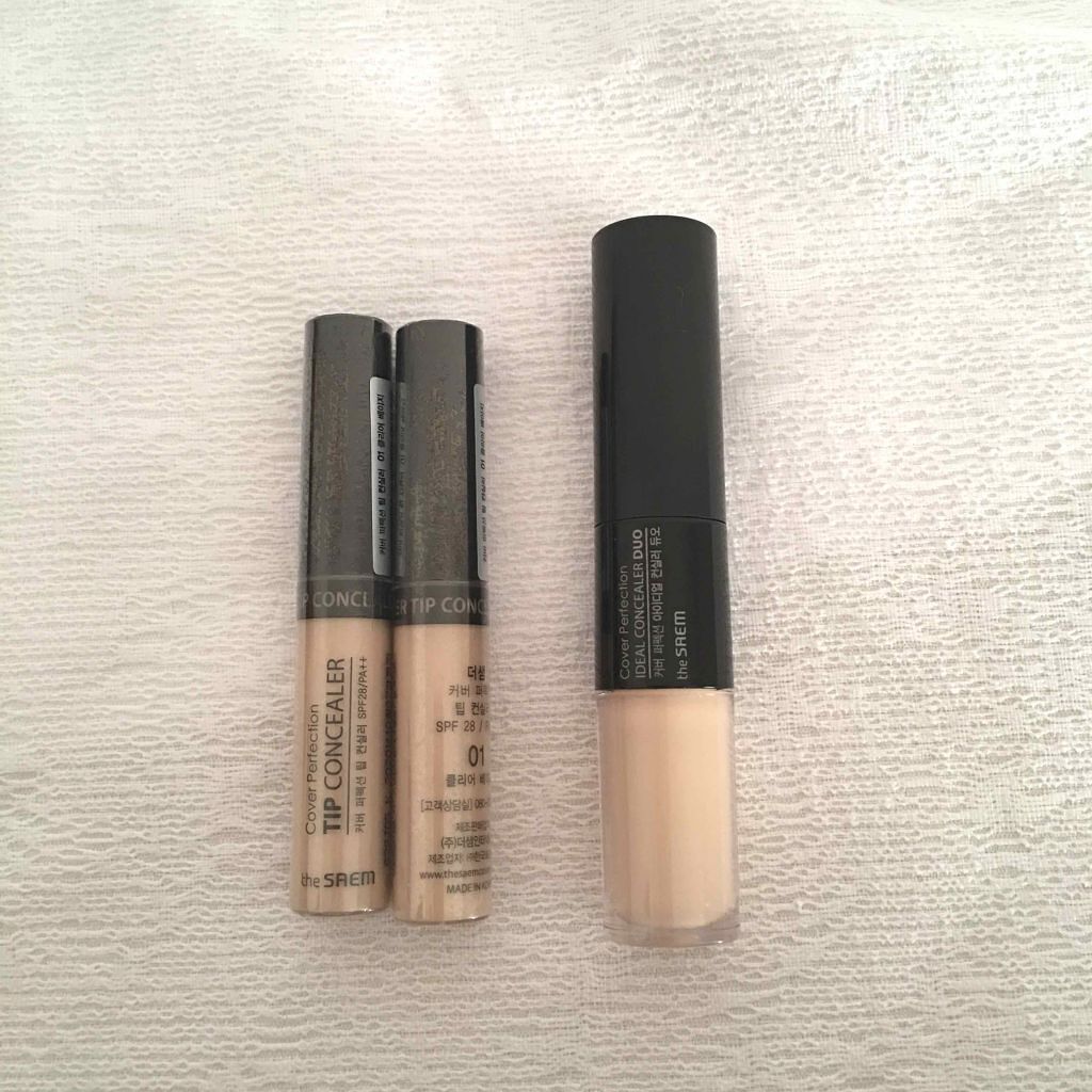 カバーパーフェクション チップコンシーラー/the SAEM/リキッドコンシーラーを使ったクチコミ(1枚目)
