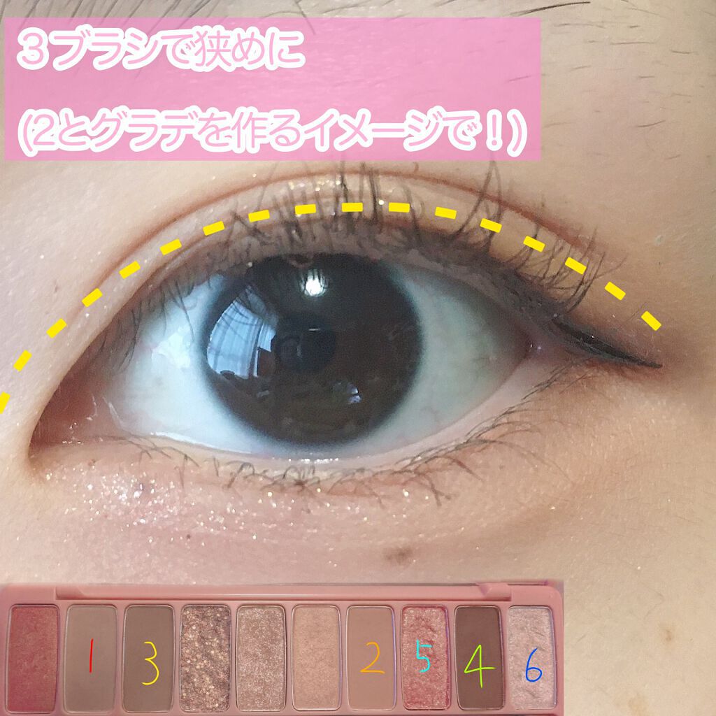 プレイカラー アイシャドウ/ETUDE/アイシャドウパレットを使ったクチコミ（3枚目）