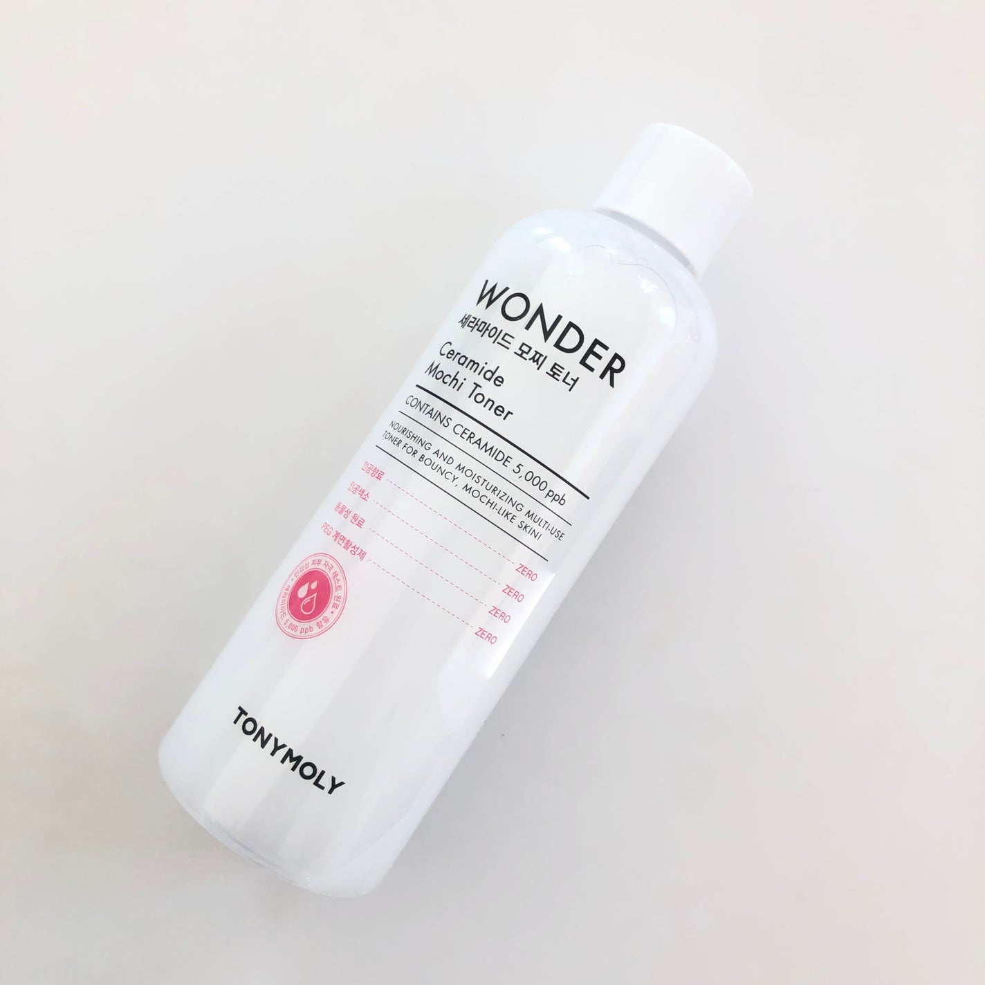 Wonder Ceramide Mochi Toner(トニーモリーワンダーCモチトナー)/TONYMOLY/化粧水を使ったクチコミ(1枚目)
