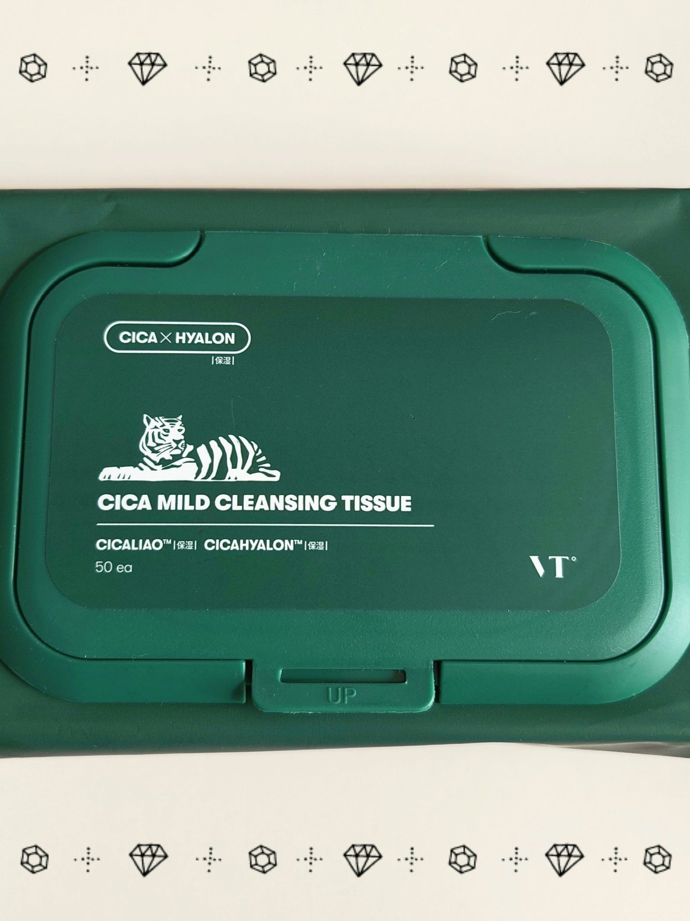 CICA マイルドクレンジングティッシュ/VT/クレンジングシートを使ったクチコミ(2枚目)