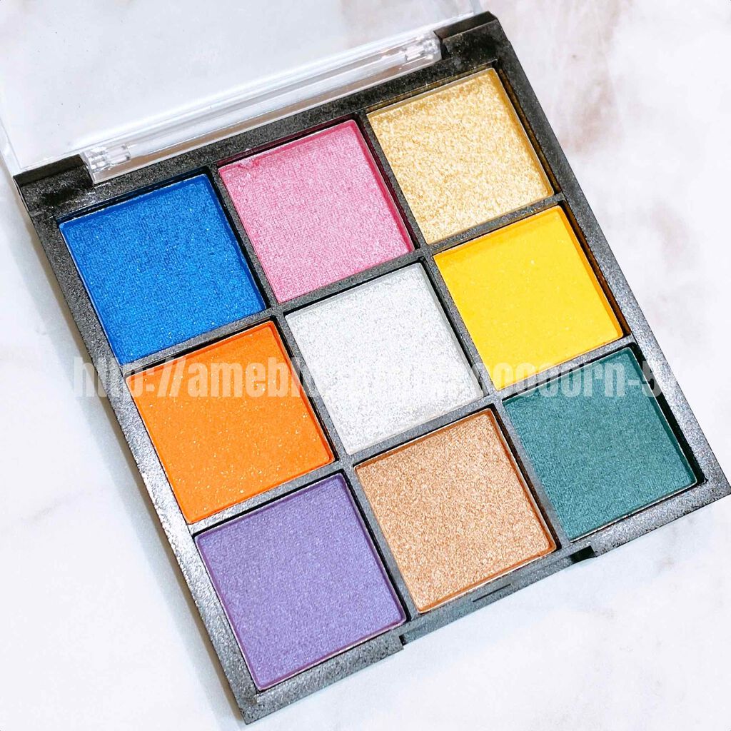 UR GLAM　BLOOMING EYE COLOR PALETTE/U R GLAM/アイシャドウパレットを使ったクチコミ（3枚目）