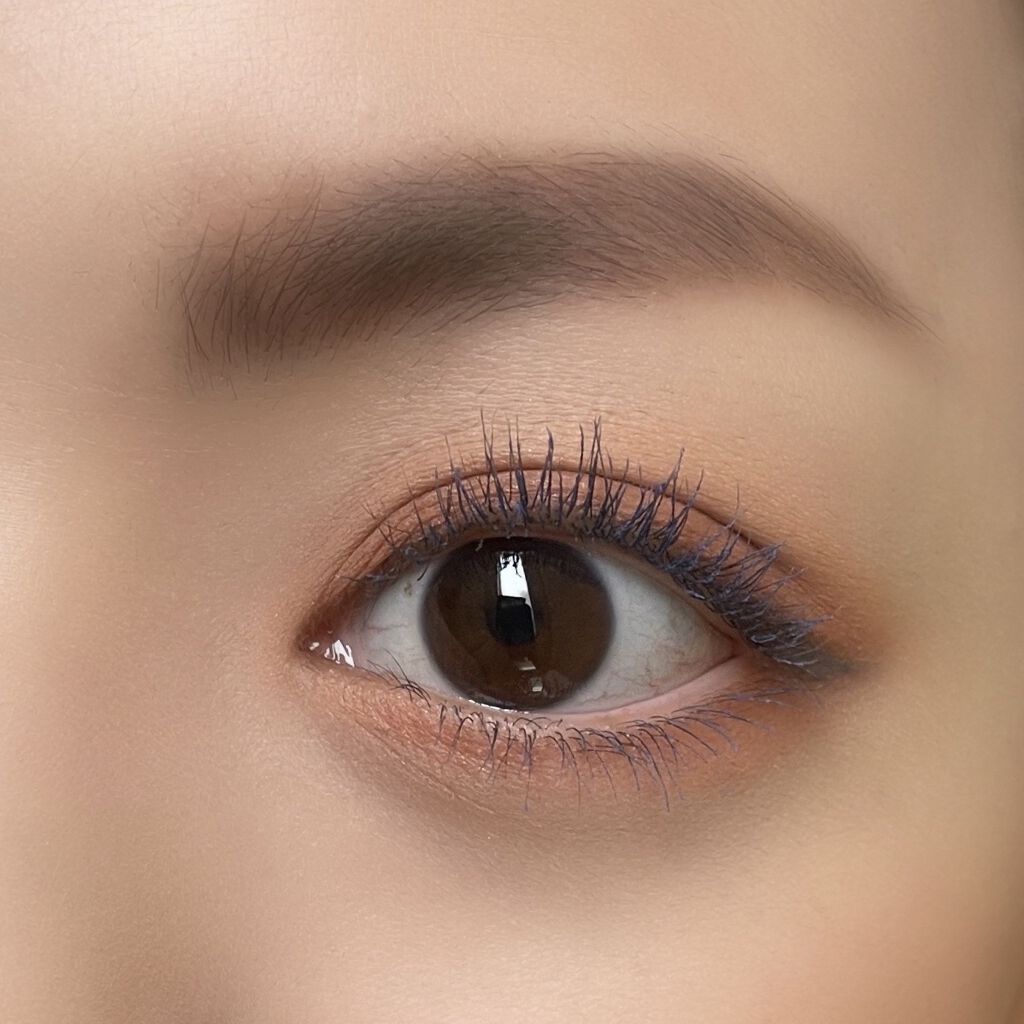 Wカラーマスカラ 03 ブルーバイオレット/RMK/マスカラを使ったクチコミ（3枚目）