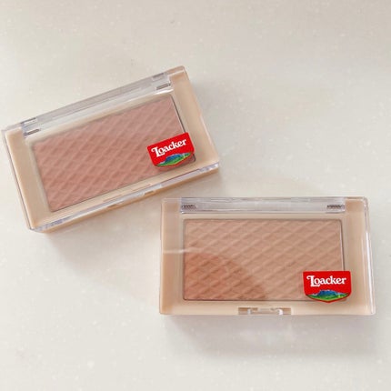 ローカー スウィートレイヤーチーク/ETUDE/パウダーチークを使ったクチコミ(2枚目)