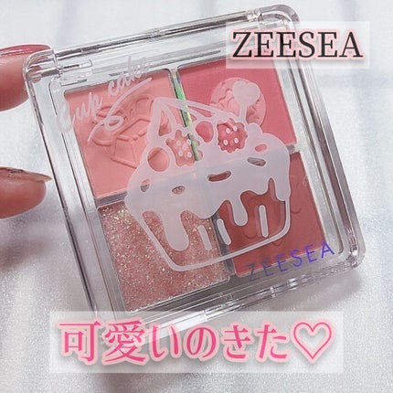 ZEESEAデザートコレクション4カラーアイシャドウパレット/ZEESEA/アイシャドウパレットを使ったクチコミ(1枚目)