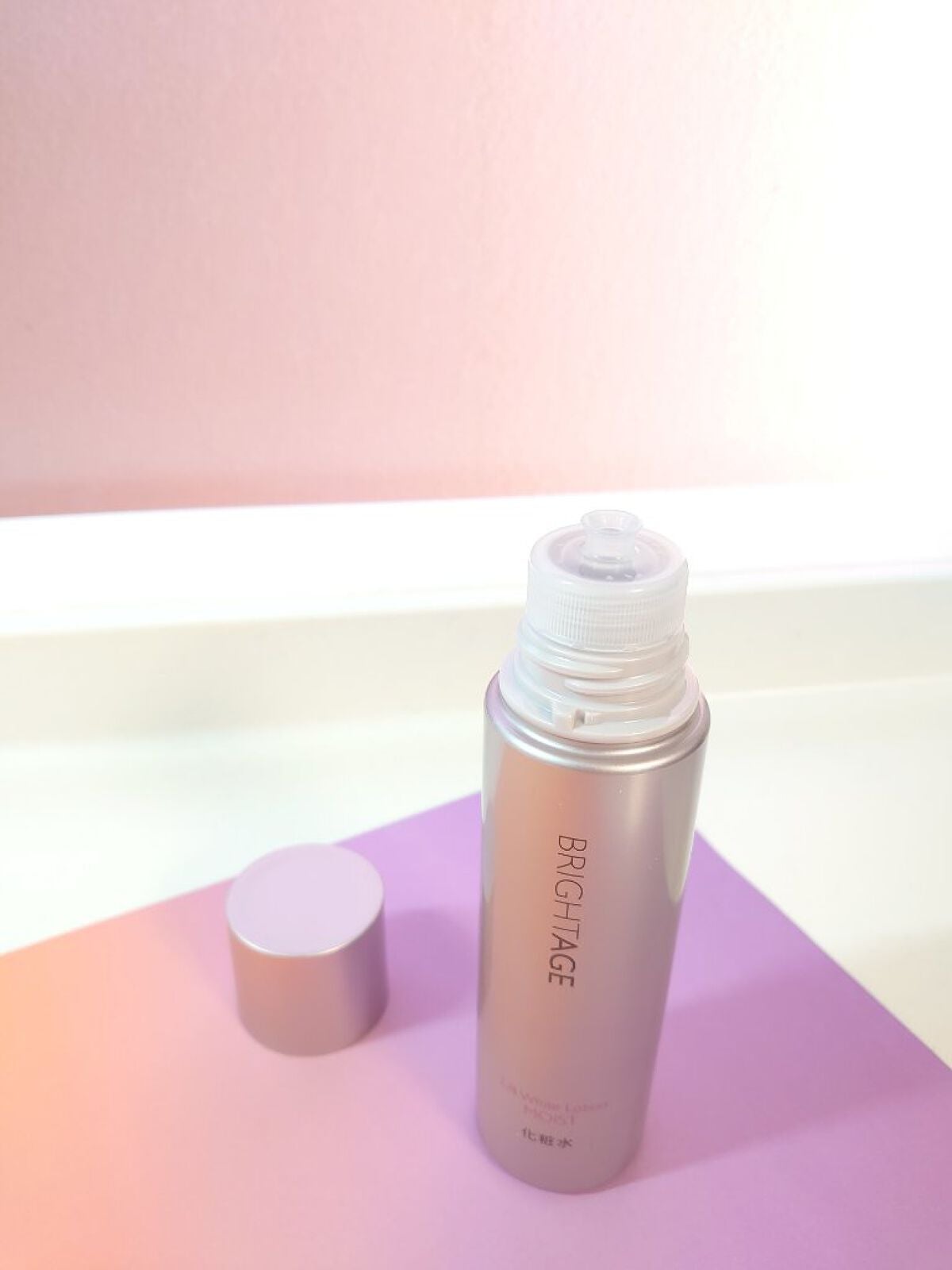 リフトホワイト ローション モイスト/BRIGHTAGE/化粧水を使ったクチコミ(4枚目)