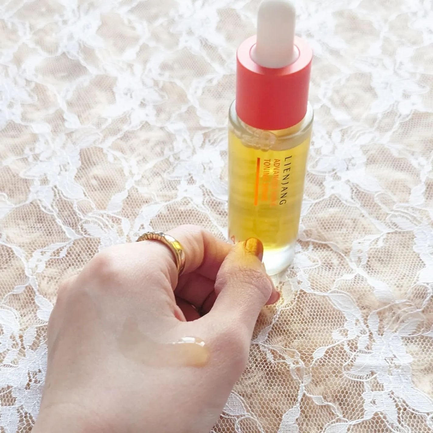 アドバンスド ビタC トーニング セラム14.5/リエンジャン/美容液を使ったクチコミ(2枚目)