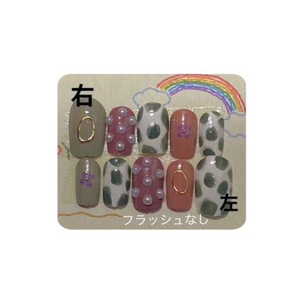 サンリオネイル/DAISO/マニキュアを使ったクチコミ(2枚目)