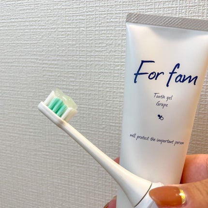 a m u on LIPS 「歯磨きめんどくさい病の私でも継続できてる🪥【Forfamソニッ..」(3枚目)