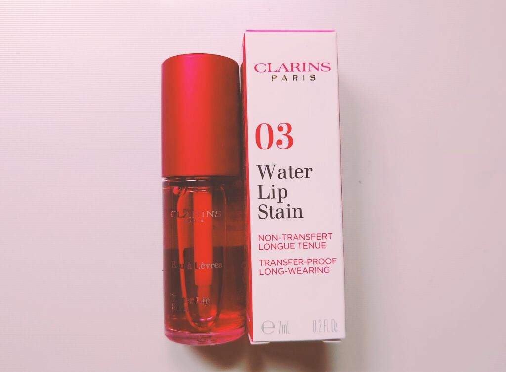 ウォーターリップ ステイン/CLARINS/リップグロスを使ったクチコミ（1枚目）