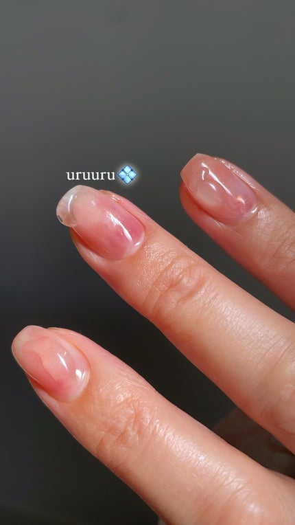 nude color gel/LALONA/ジェルネイルを使ったクチコミ(4枚目)