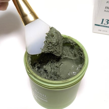 ホーリーバジル炭酸バブルパック/P.CALM/洗い流すパック・マスクを使ったクチコミ(2枚目)