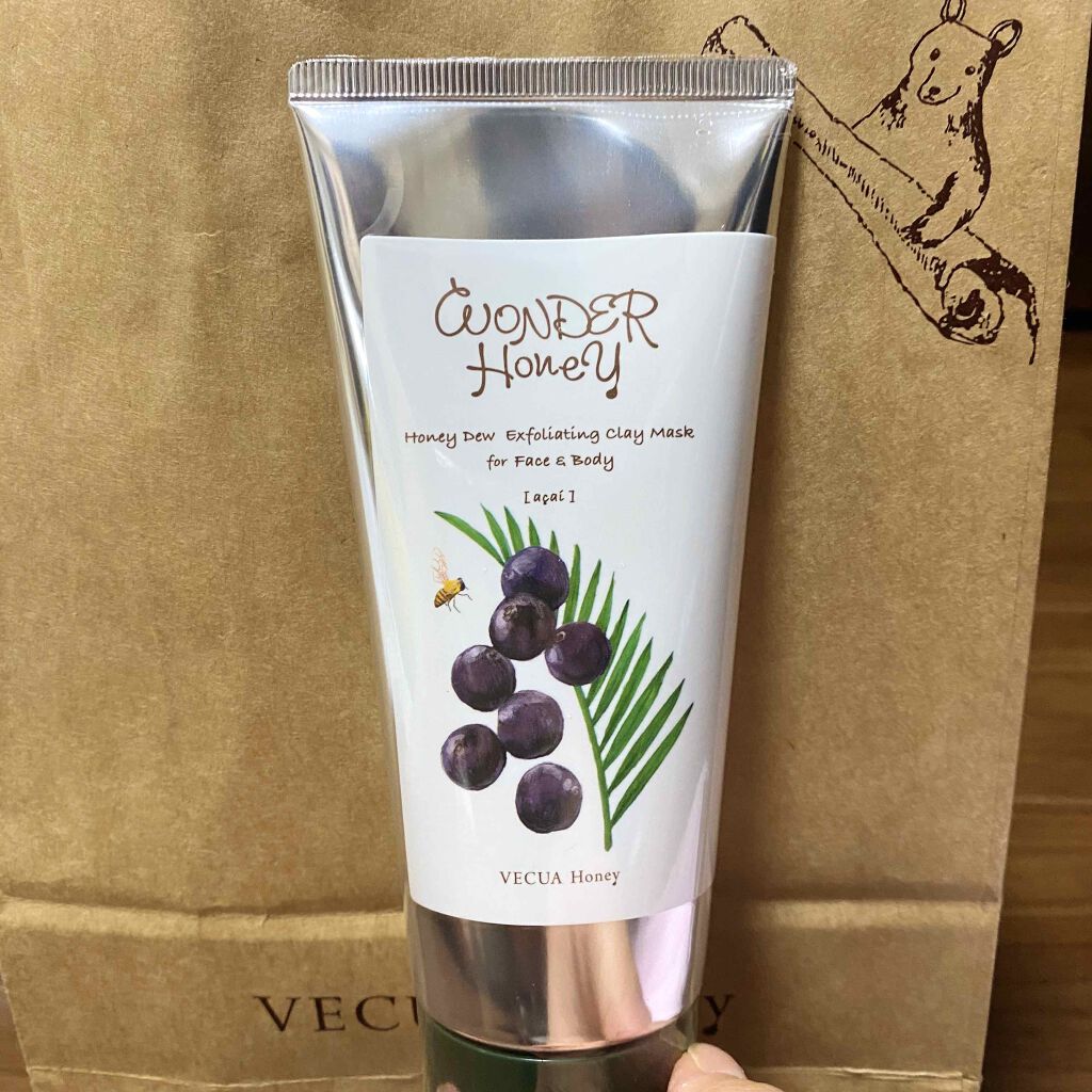 ワンダーハニー ベジマスク アサイー/VECUA Honey/洗い流すパック・マスクを使ったクチコミ(1枚目)