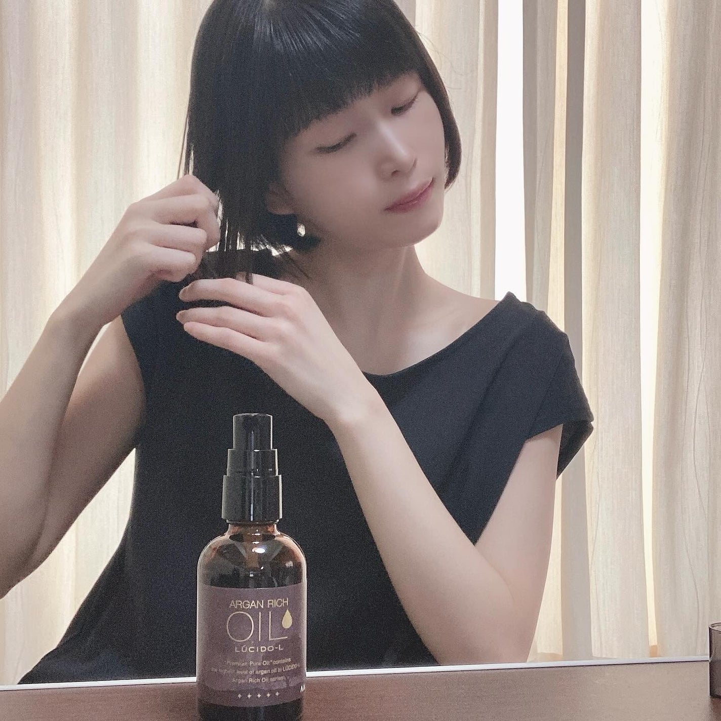 #プレミアムピュアオイル/ルシードエル/ヘアオイルを使ったクチコミ(4枚目)